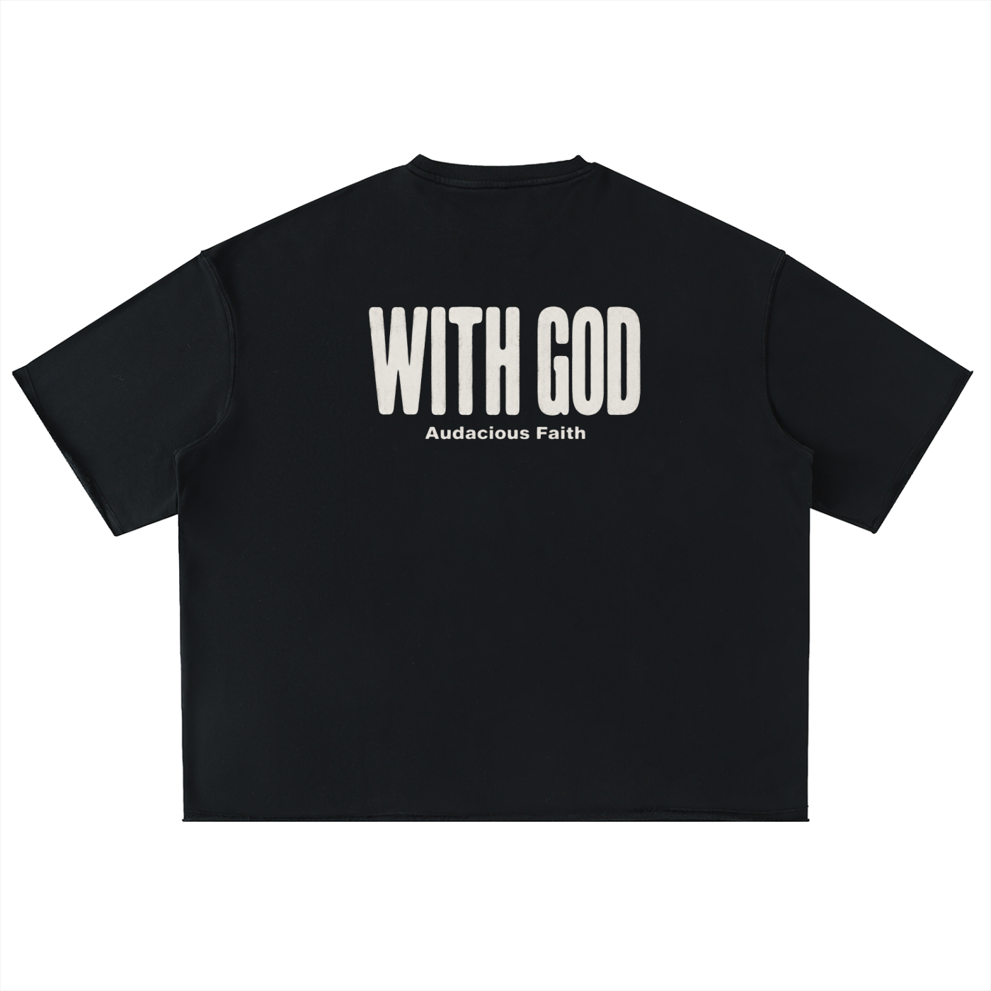 WITH GOD ESSENTIAL TEE