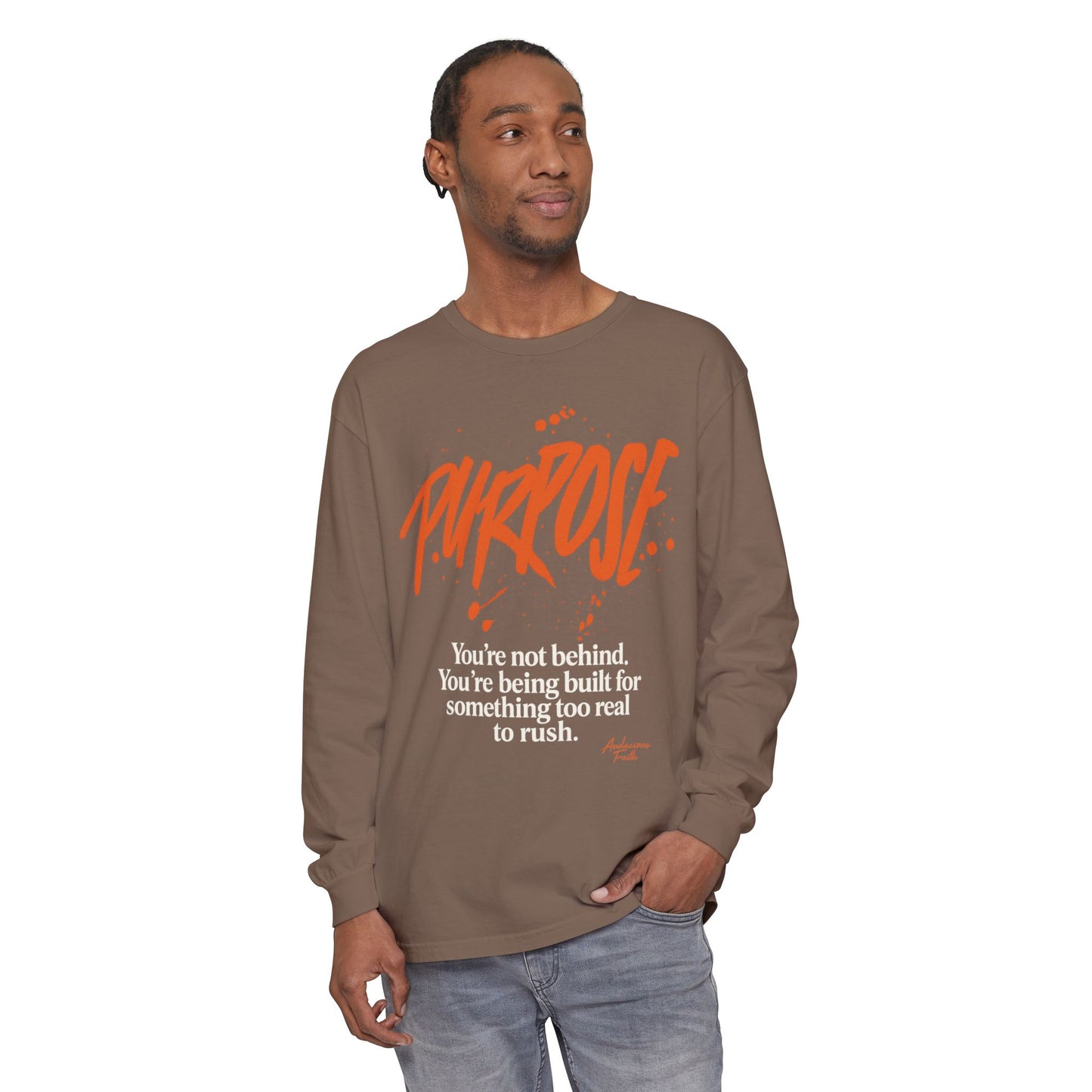 "Purpose" Long Sleeve Tee