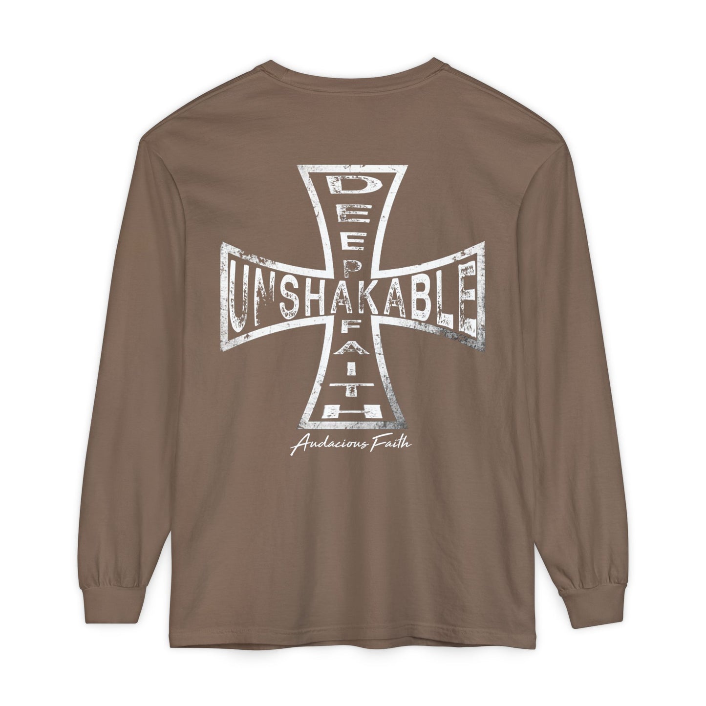 "Deep Unshakable Faith" Long Sleeve Tee