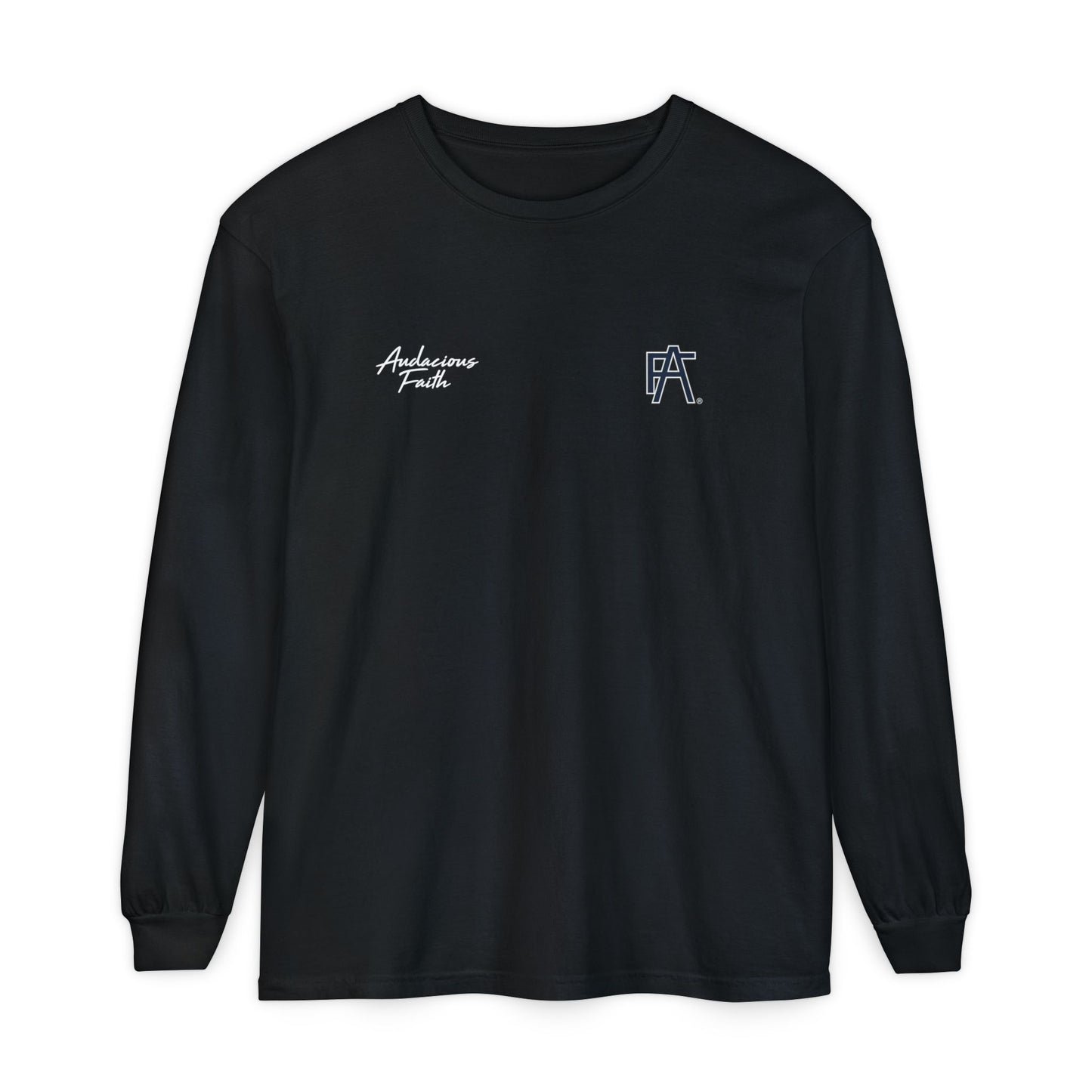 "Stamped in Faith" Long Sleeve Tee