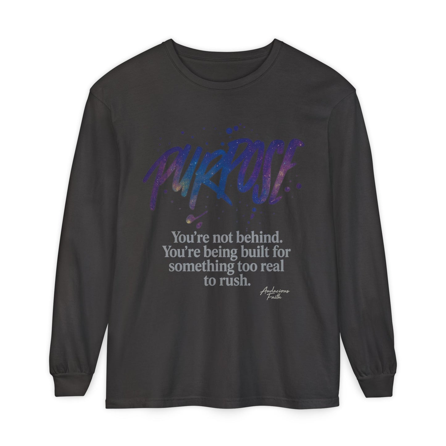 "Purpose" Long Sleeve Tee