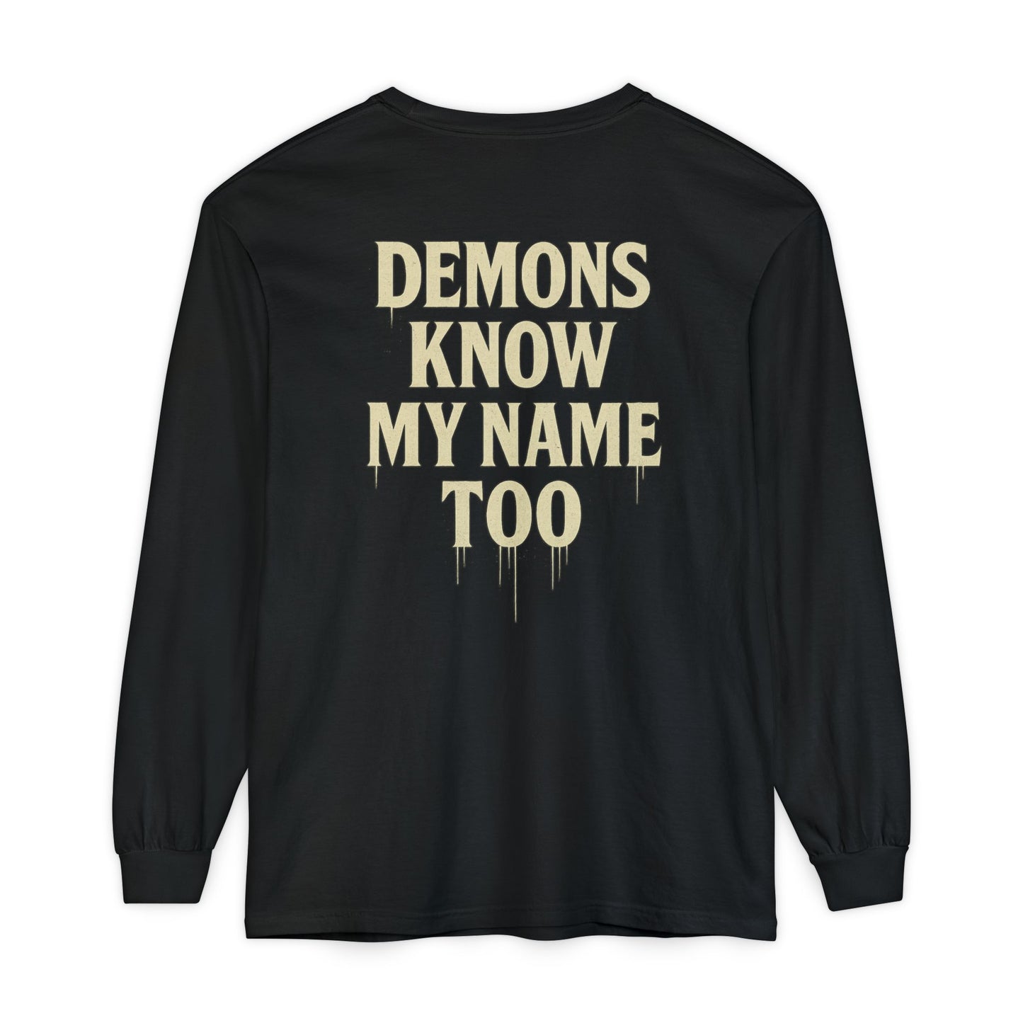 "Heaven Back" Long Sleeve Tee