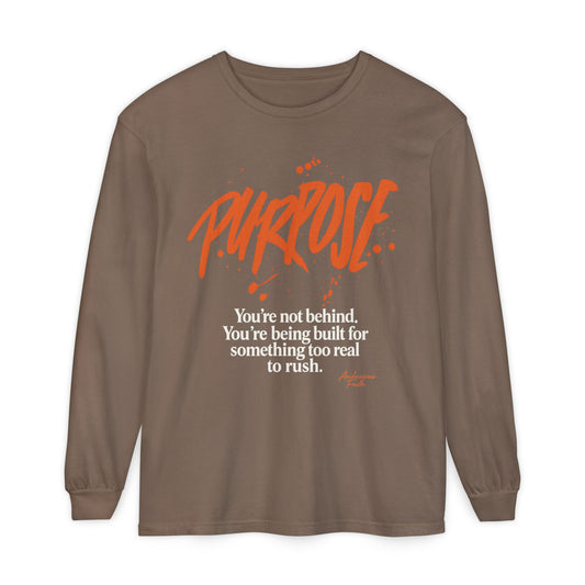 "Purpose" Long Sleeve Tee