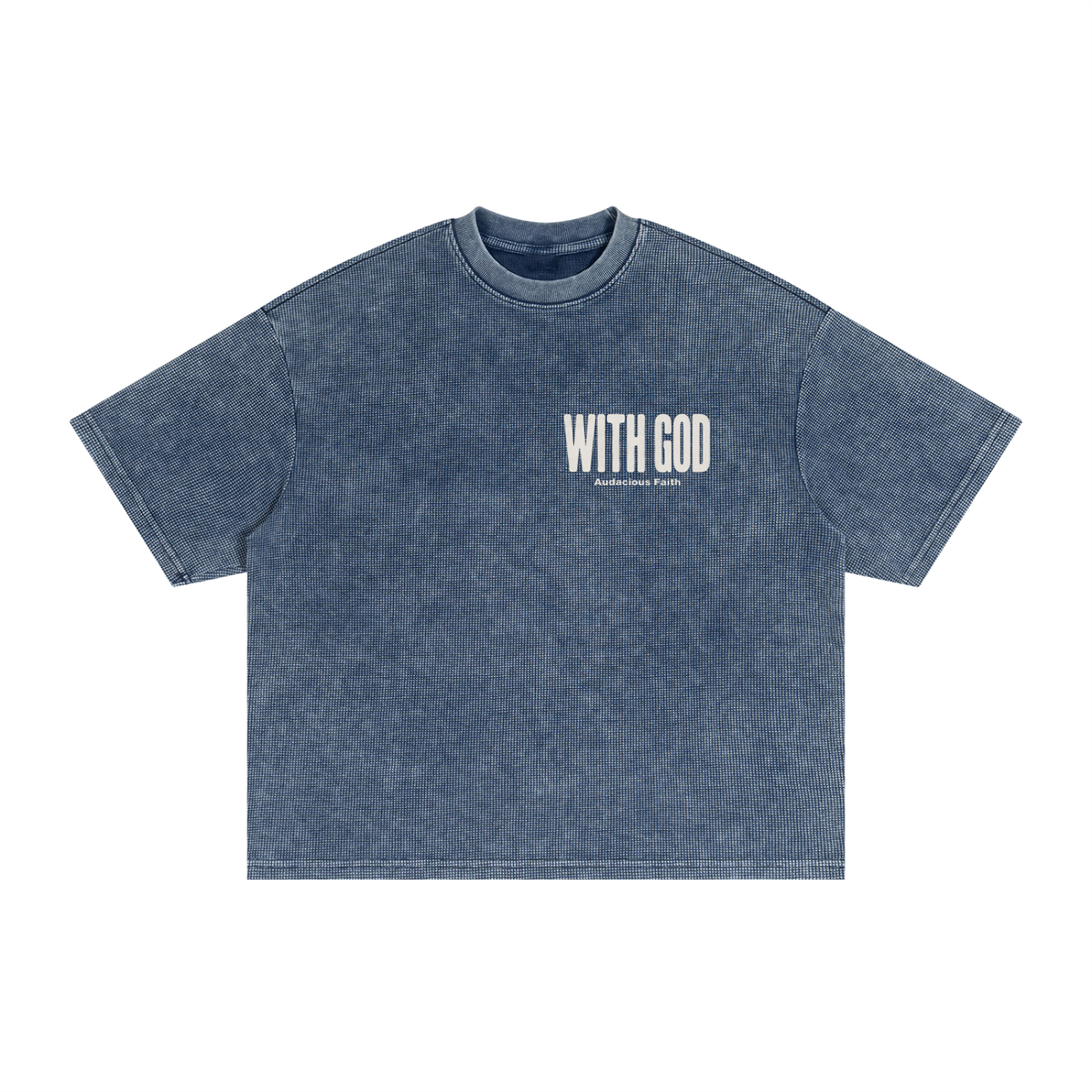 With God Waffle Tee