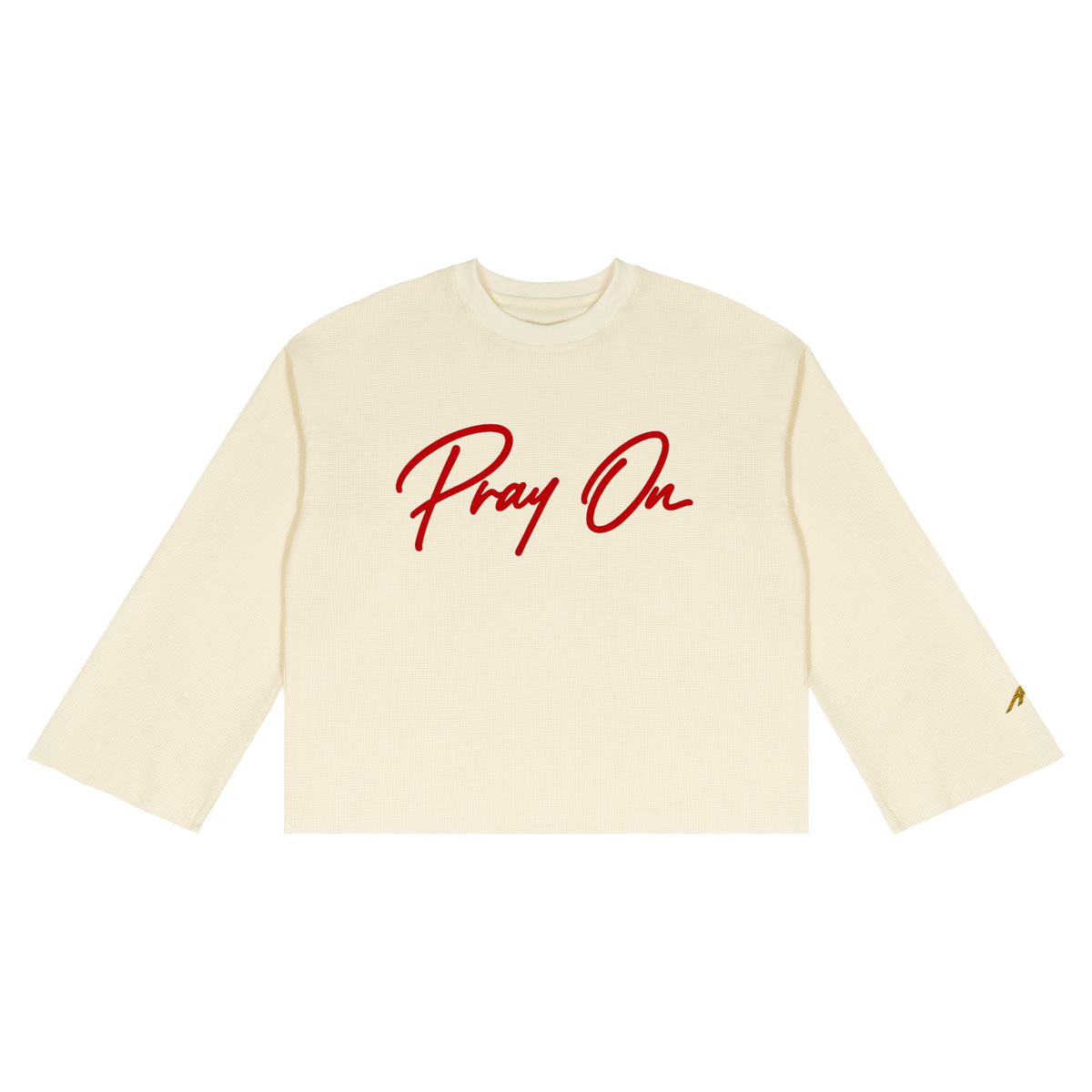 Pray On Waffle Long Sleeve