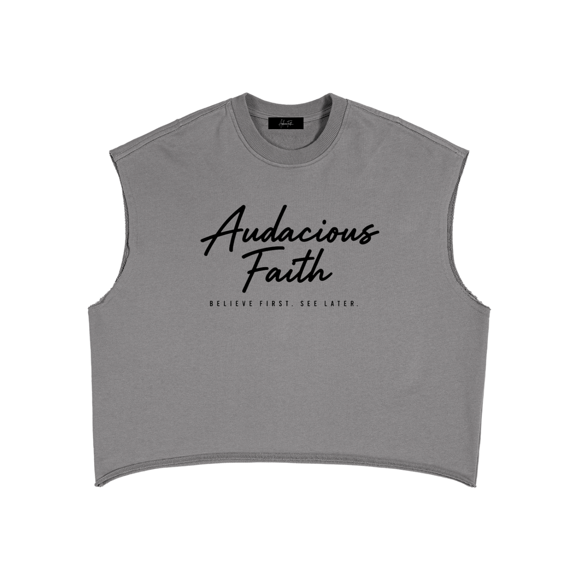 Believe First Cropped Tank