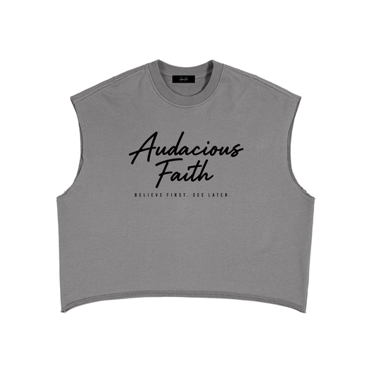 Believe First Cropped Tank