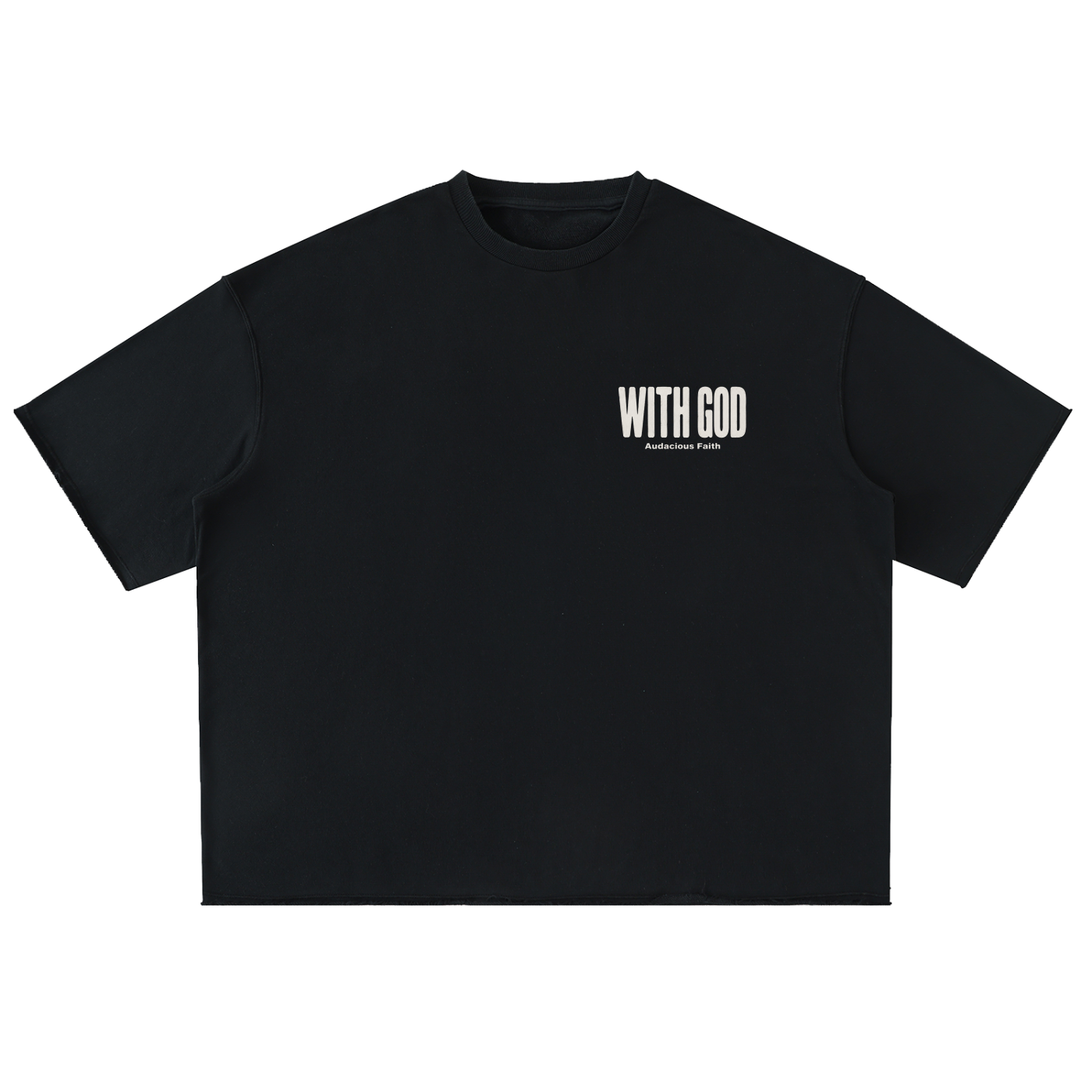 WITH GOD ESSENTIAL TEE