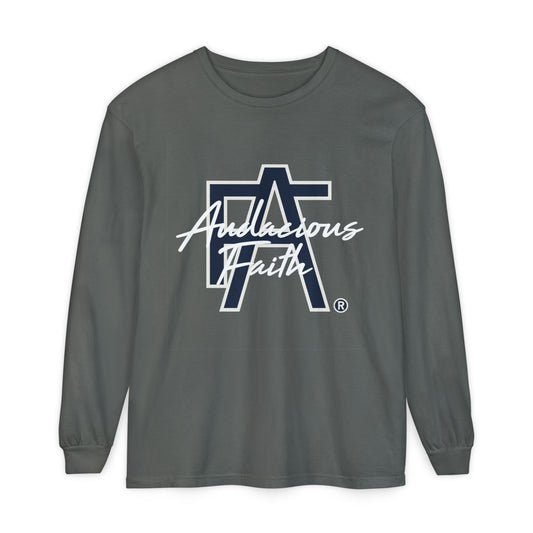 "Stamped in Faith" Long Sleeve Tee