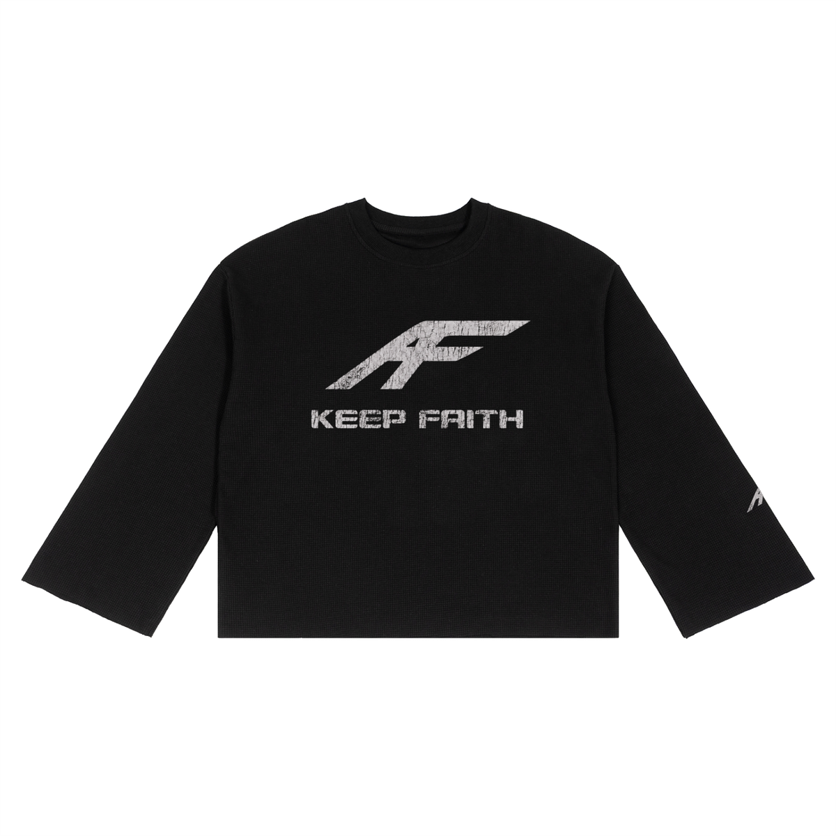 Keep Faith Waffle Long Sleeve