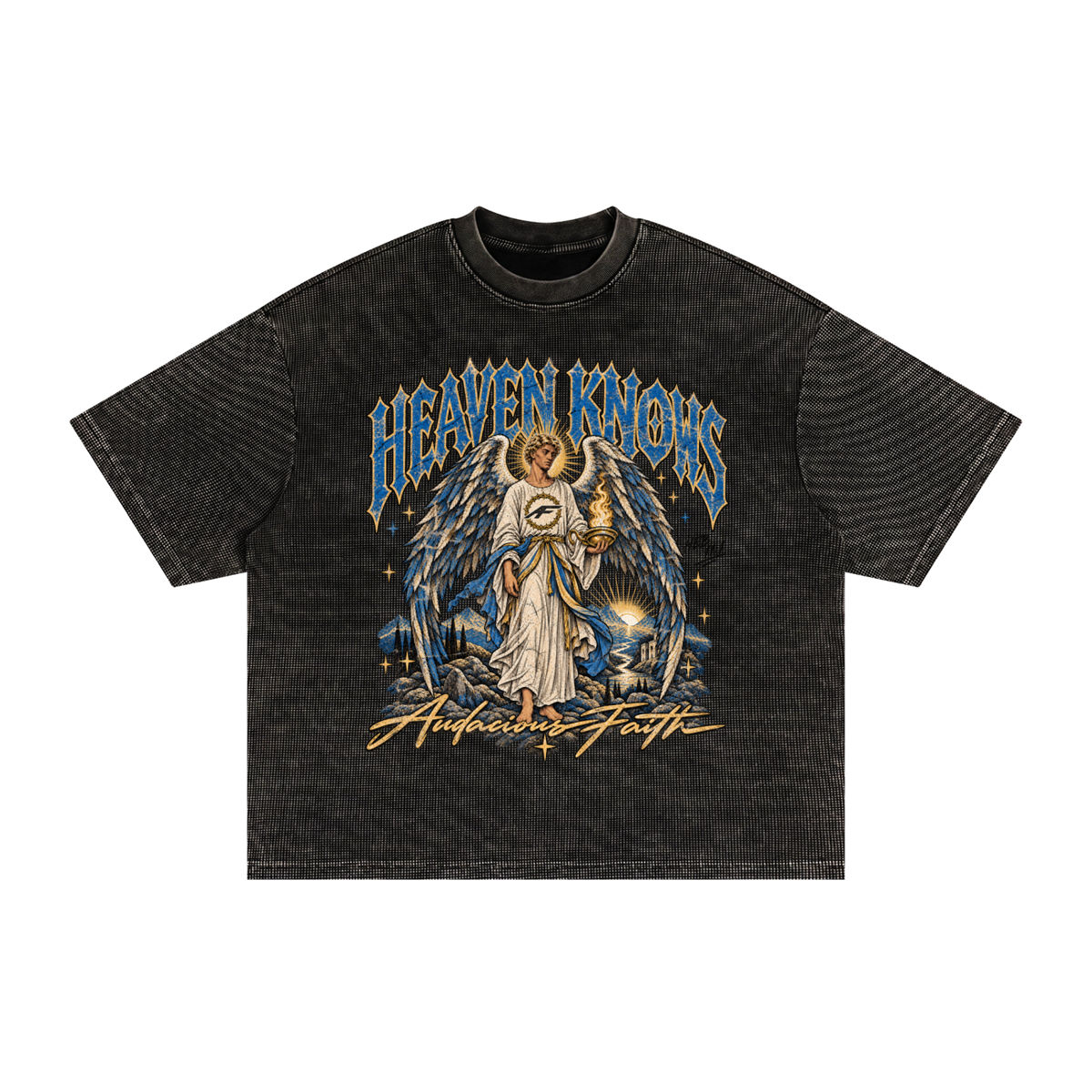 Heaven Knows Waffle Tee