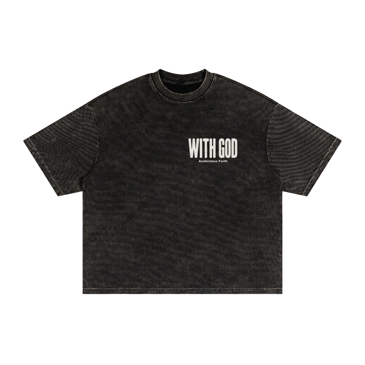 With God Waffle Tee
