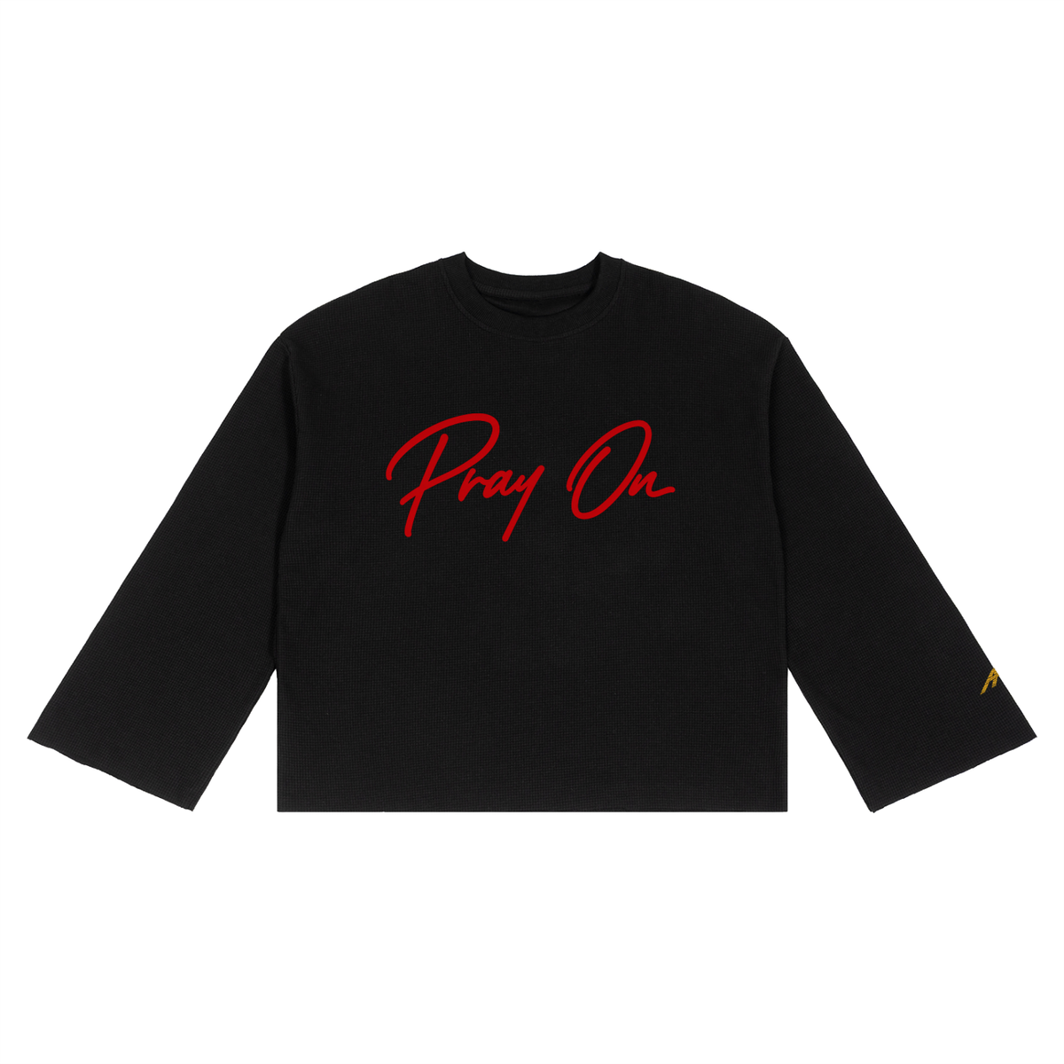 Pray On Waffle Long Sleeve